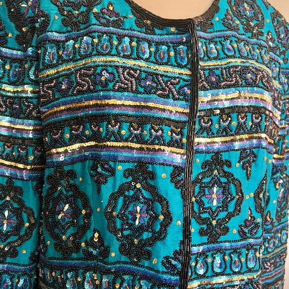 Niteline beaded vintage jacket - Picture 4 of 11